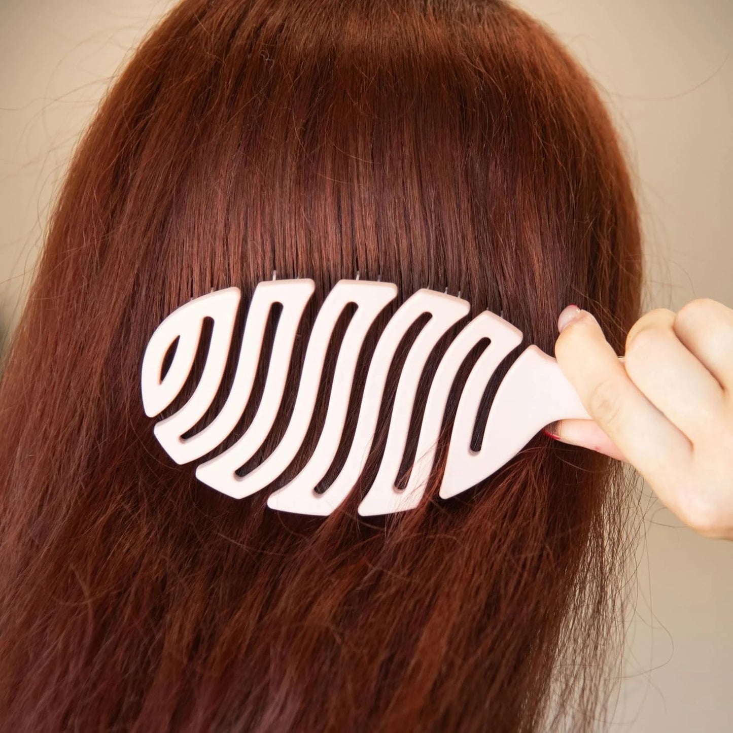 FRAMAR Vented Pink Hair Brush For Women, Flex Brush With Bendable Frame