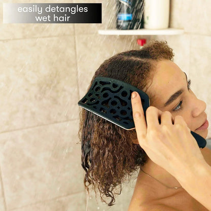 FRAMAR Professional Vented Hair Brush, Curved Hair Brush For Blow Drying