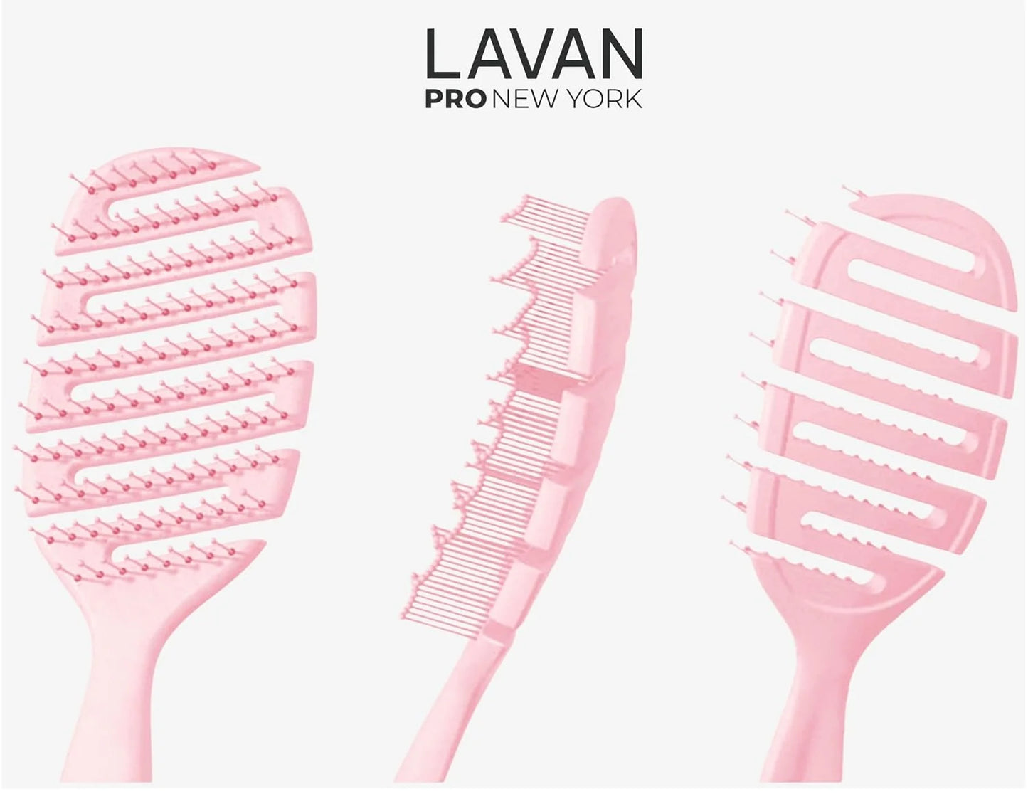 Flex Detangling Hair Brush (BABY BLUE)