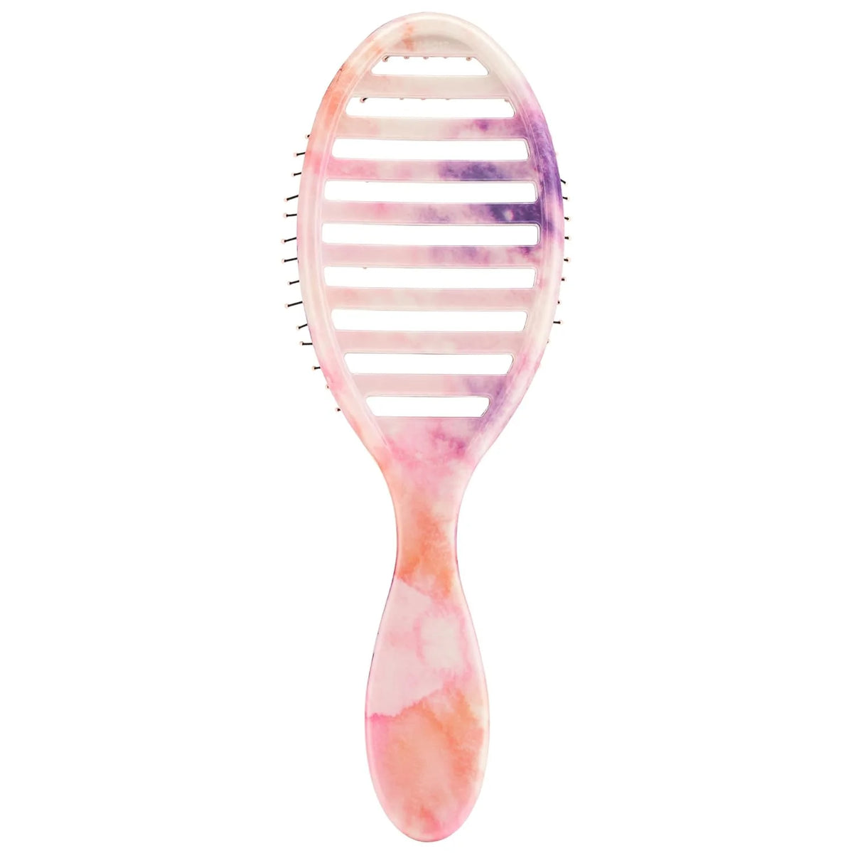 Wet Brush Speed Dry Hair Brush, Orange Crush (Summer Quencher) - Vented Design & Soft HeatFlex Bristles Are Blow Dry Safe - Ergonomic Handle Manages Tangles - Pain-Free Hair Accessories