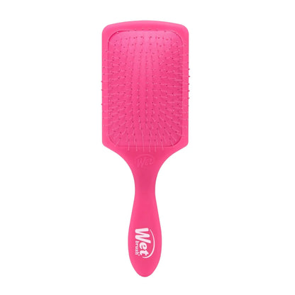 Wet Brush Refresh and Extend Paddle Detangler, Black, Detangling Brush with Infused Charcoal Ultra-Soft IntelliFlex Bristles For All Hair Types, Removes Dirt, Excess Oils & Impurities