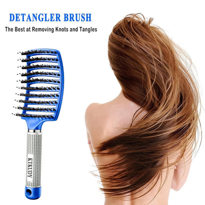 Detangling Brush for Women & Kids, Wet & Dry Hair, All Hair Types