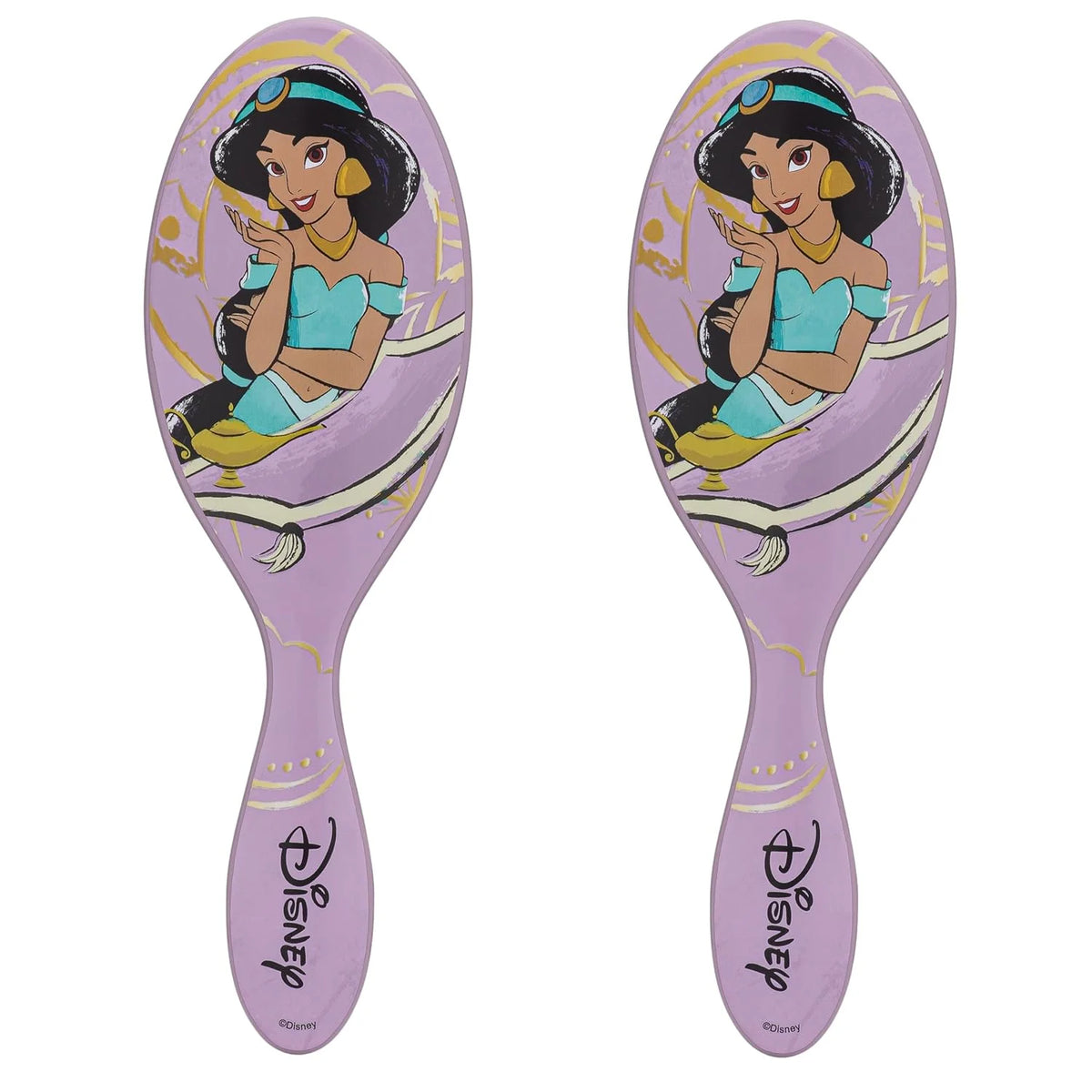 Wet Brush Disney Original Hair Detangler, Cinderella (Elegant Princess), Ultra-Soft IntelliFlex Bristles, Detangling Brush Glides Through Tangles (Wet Dry & Damaged Hair), Women & Men