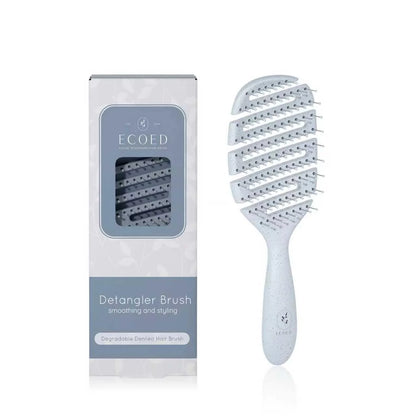 Detangler Hairbrush, Soft Bristle Detangling Brush,Quick Smoothing(Natural)