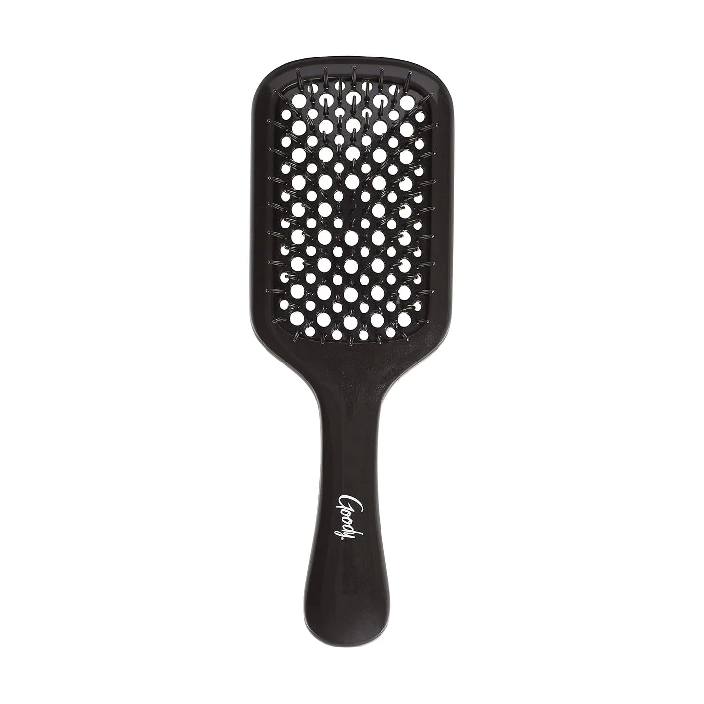 Planet Goody Ocean Rescue Vented Paddle Brush - Teal, Ouchless Detangler with Flexible Bristles, Helps Accelerate Drying, Use as a Detangling or Styling Brush, All Hair Types