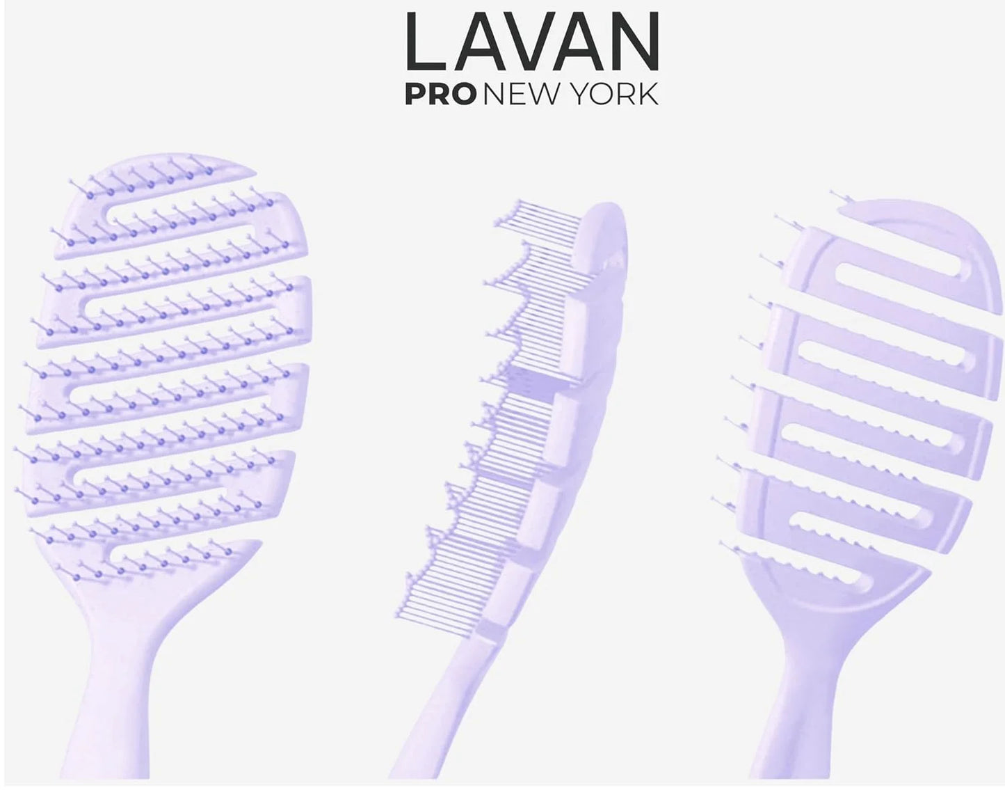 Flex Detangling Hair Brush (BABY BLUE)