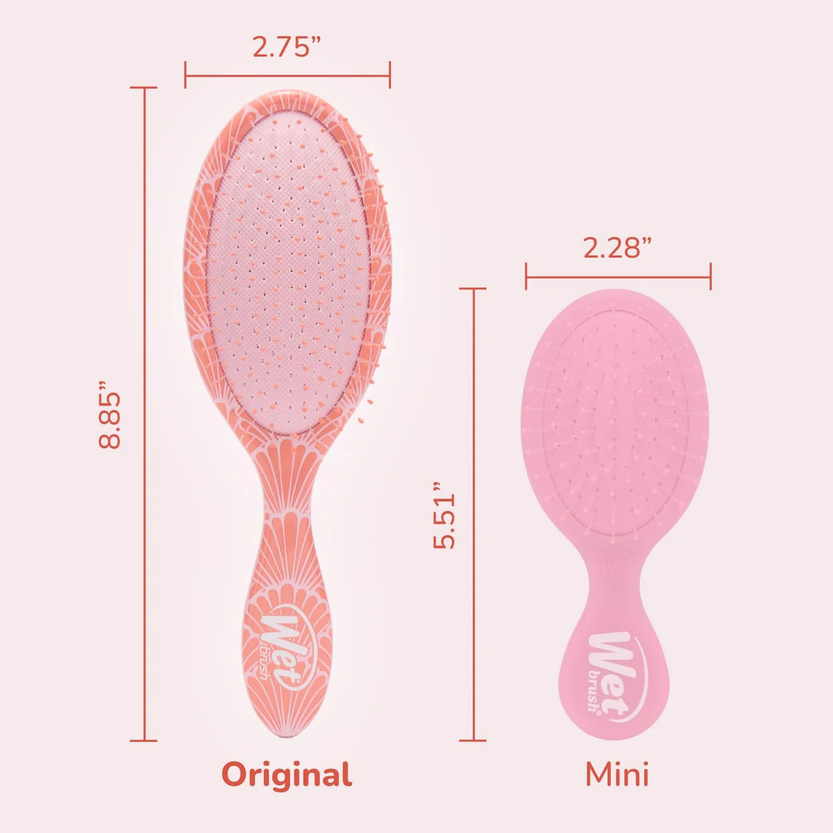 Wet Brush Original Detangler, Green Juice (Summer Quencher), Ultra-Soft IntelliFlex Bristles Glide Through Tangles, Detangling Hair Brush (Wet & Dry), Women & Men, Limited Edition