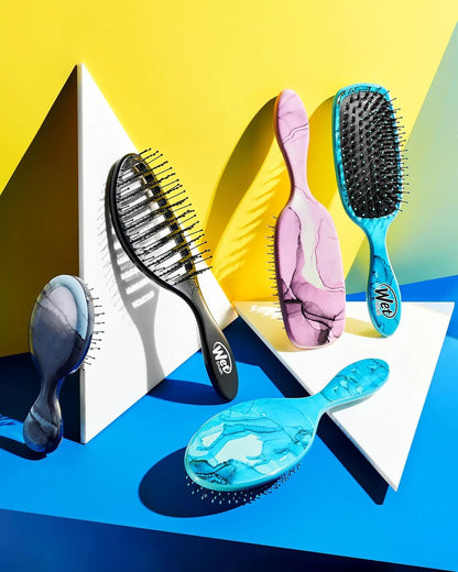 Wet Brush Speed Dry Hair Brush, Gravel (Terrain Textures) - Vented Design and Ultra Soft HeatFlex Bristles Are Blow Dry Safe With Ergonomic Handle Manages Tangle and Uncontrollable Hair - Pain-Free