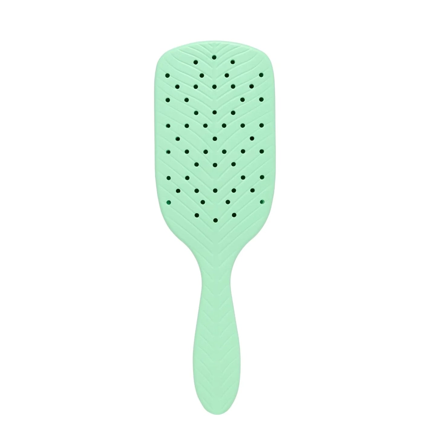Wet Brush Go Green Thick Hair Paddle Detangling Brush, Green - Ultra-Soft IntelliFlex Bristles With AquaVent - Gently Loosens Knots While Minimizing Pain - Curly, Coarse, Long, Wet & Dry Hair