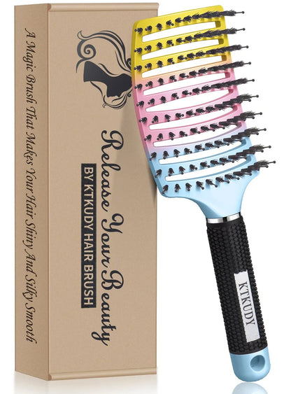 Detangling Brush for Women & Kids, Wet & Dry Hair, All Hair Types
