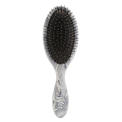 Wet Brush Original Detangler Hair Brush - Silver (Metallic Marble) - All Hair Types - Ultra-Soft IntelliFlex Bristles Glide Through Tangles with Ease - Pain-Free Comb for Men, Women, Boys and Girls