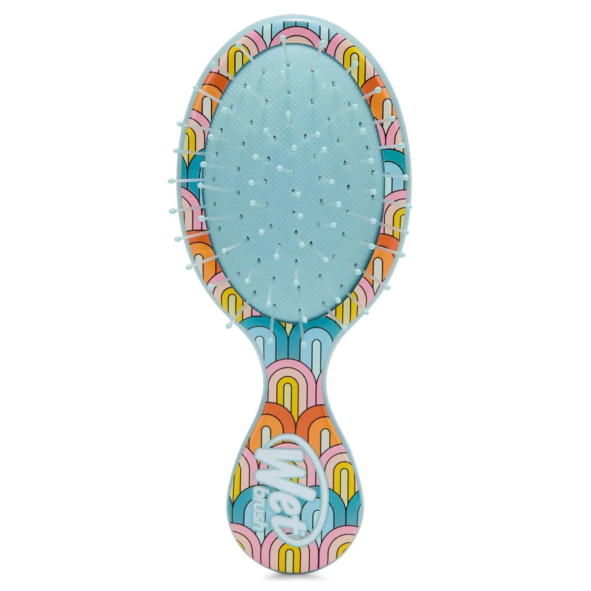 Wet Brush Mini Detangler Hair Brush, Rays (Sun Days), Detangling Travel Hairbrush, Ultra-Soft IntelliFlex Bristles Glide Through Tangles with Ease, Pain-Free, All Hair Types