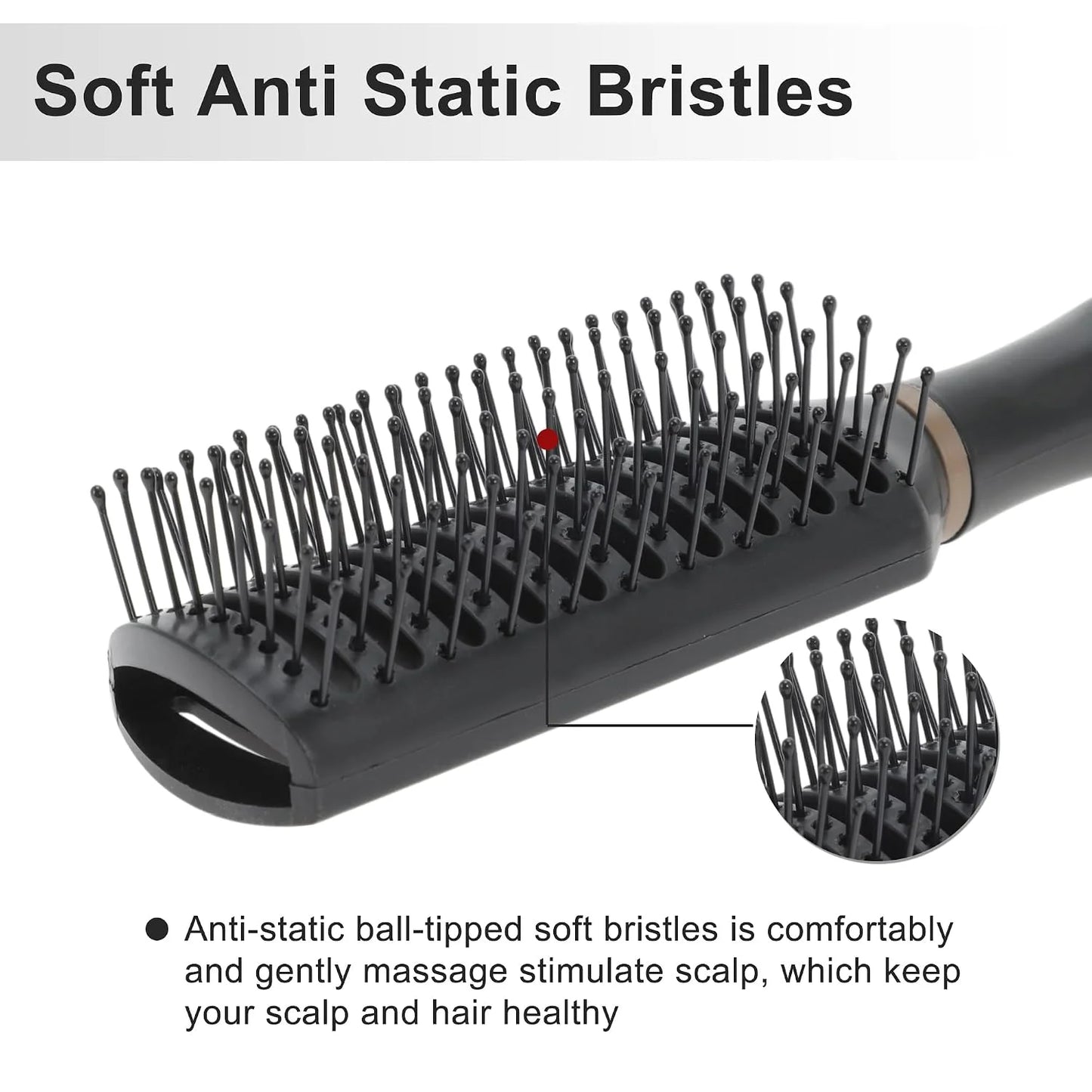 VOCOSTE Vent Hair Brush, Detangling Wet Brush, Green