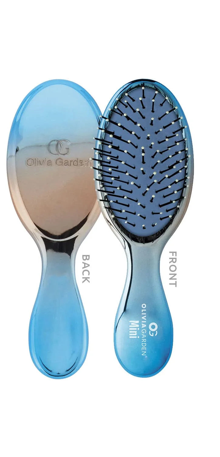Olivia Garden Aurora Detangler Brush for Wet and Dry Fine to Medium Hair - Detangling Brush for Women, Men, Kids
