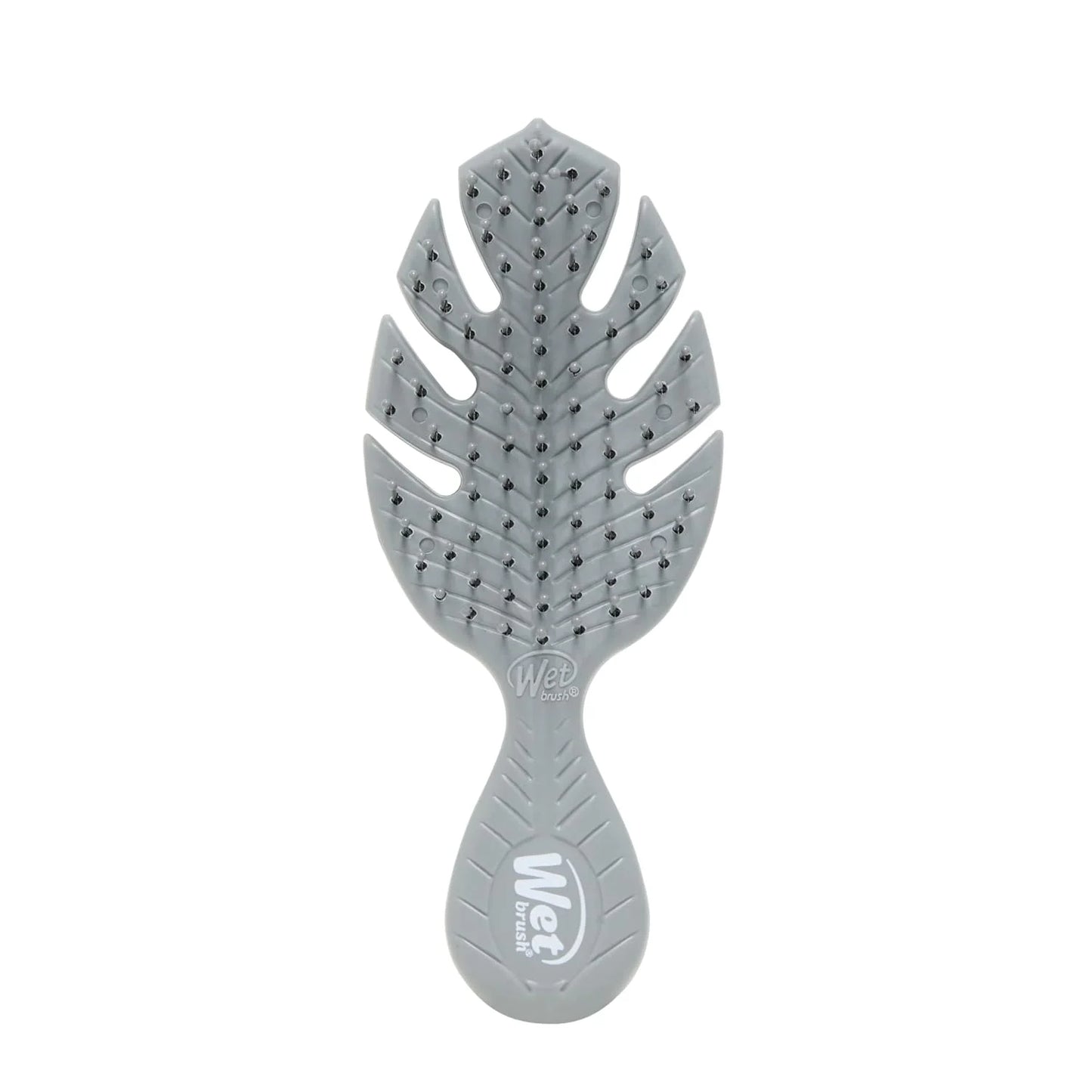 Wet Brush Go Green Mini Detangler, Purple - Detangling Travel Hair Brush - Ultra-Soft IntelliFlex Bristles Glide Through Tangles & Gently Loosens Knots While Minimizing Pain, Split Ends & Breakage