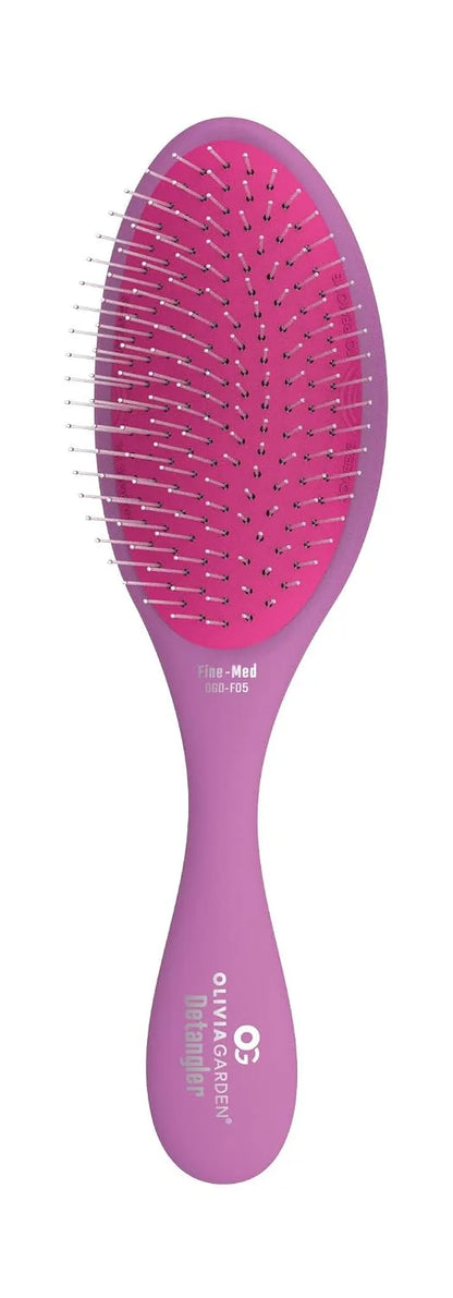Olivia Garden Aurora Detangler Brush for Wet and Dry Fine to Medium Hair - Detangling Brush for Women, Men, Kids
