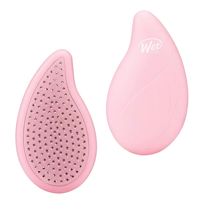 Wet Brush Go Green Palm Detangling Hair Brush Infused with Coconut Oil - Pain-Free Ultra-Soft Detangler Bristles Glide Through Tangles with Ease - Protects Against Split Ends For Wet & Dry Hair