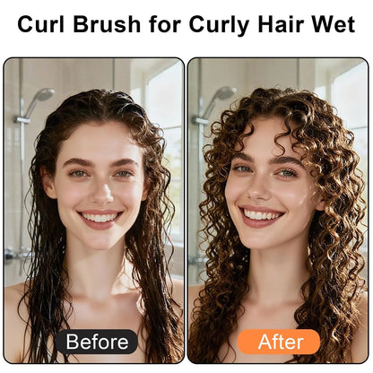 Curly Hair Brush, Curl Brush For Wet & Dry Hair,Curl Defining For Women&Men