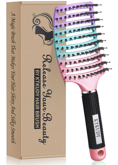 Detangling Brush for Women & Kids, Wet & Dry Hair, All Hair Types