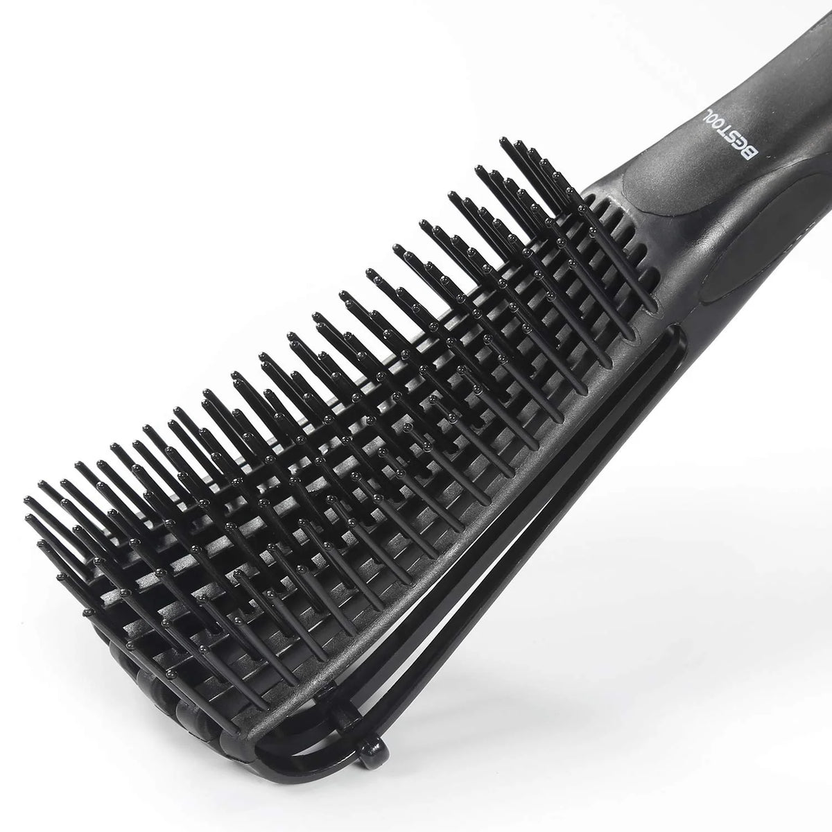 BESTOOL Detangling Brush for Natural Hair, Detangler for 3/4abc Curly, Coily, Kinky Hair, Detangle Wet/Dry Easily with No Pain (Purple)