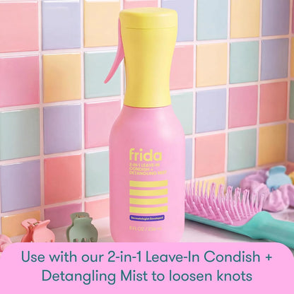 Frida for Kids Curly Hair Brush, Detangling Brush for Curls, Kids