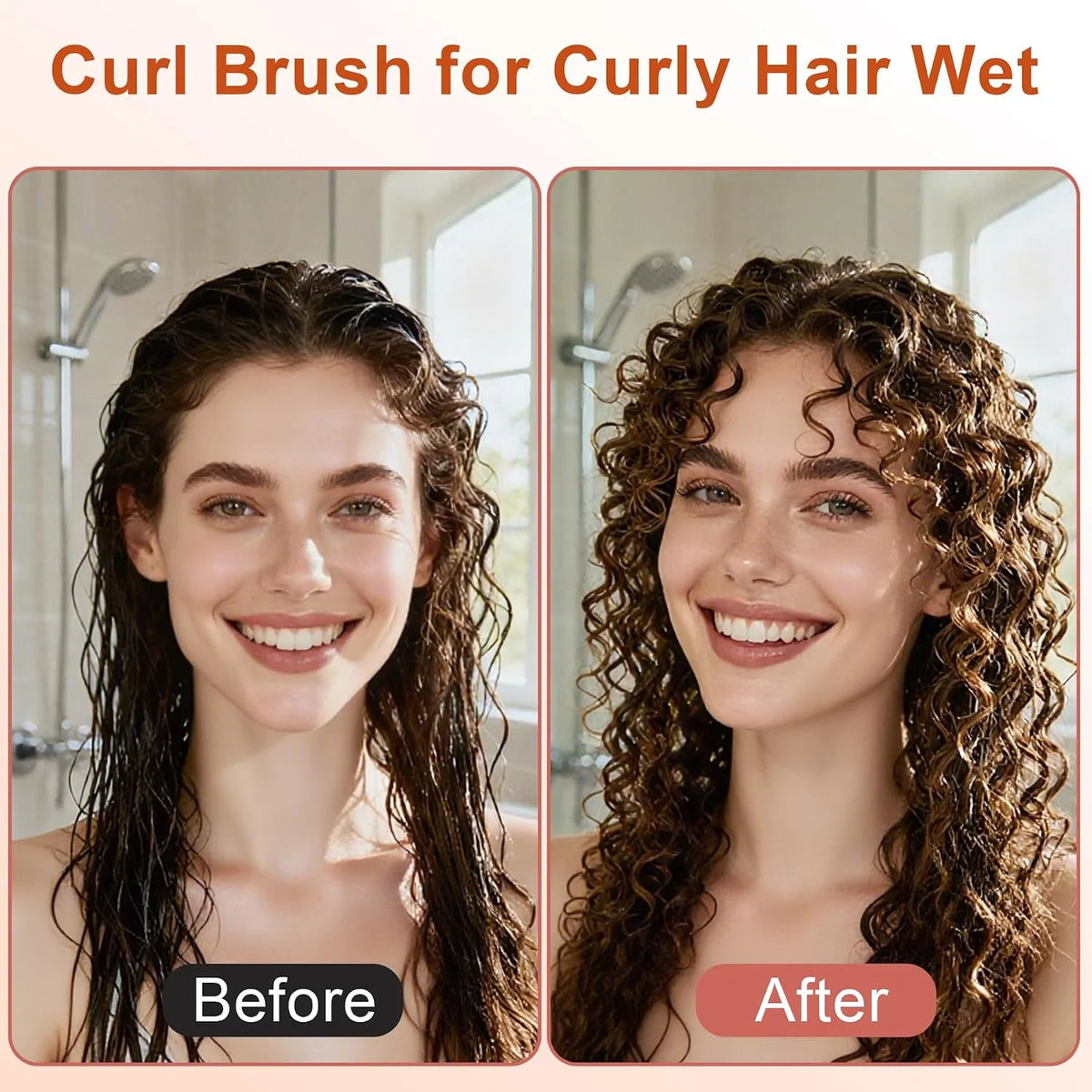 Curly Hair Brush, Curl Brush For Wet & Dry Hair,Curl Defining For Women&Men