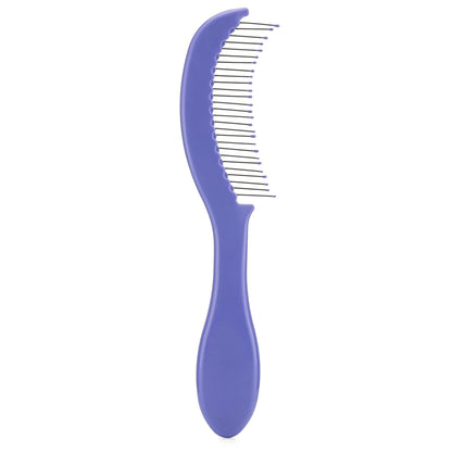 Wet Brush Thin Detangler Comb - Purple, Custom Care - All Hair Types - Ultra-Soft IntelliFlex Bristles Glide Through Tangles with Ease - Pain-Free Comb for Men & Women (Pack of 2)