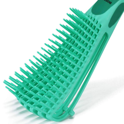BESTOOL Detangling Brush for Natural Hair, Detangler for 3/4abc Curly, Coily, Kinky Hair, Detangle Wet/Dry Easily with No Pain (Purple)