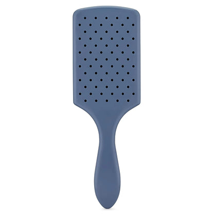 Wet Brush Refresh and Extend Paddle Detangler, Black, Detangling Brush with Infused Charcoal Ultra-Soft IntelliFlex Bristles For All Hair Types, Removes Dirt, Excess Oils & Impurities