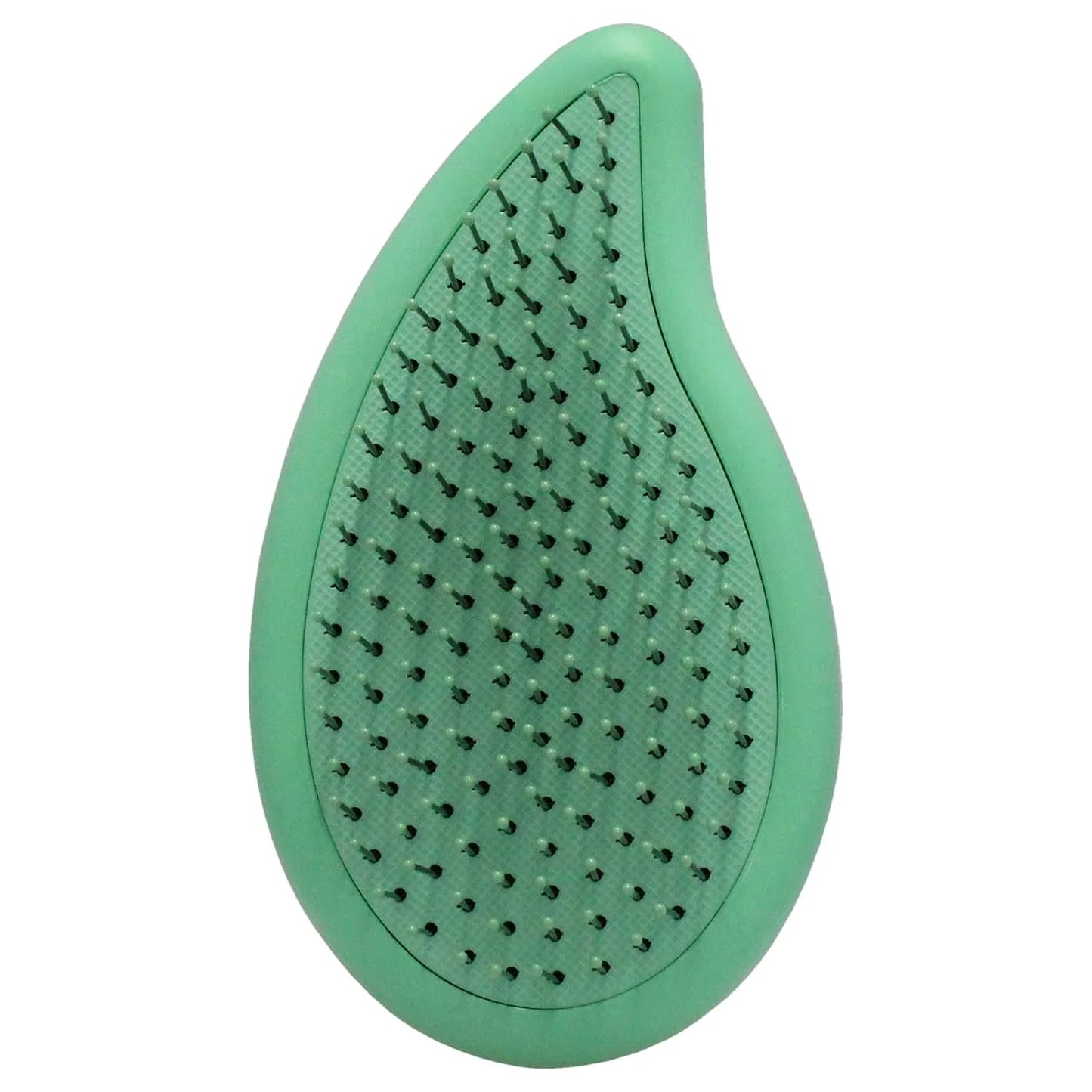 Wet Brush Go Green Palm Detangling Hair Brush Infused with Coconut Oil - Pain-Free Ultra-Soft Detangler Bristles Glide Through Tangles with Ease - Protects Against Split Ends For Wet & Dry Hair