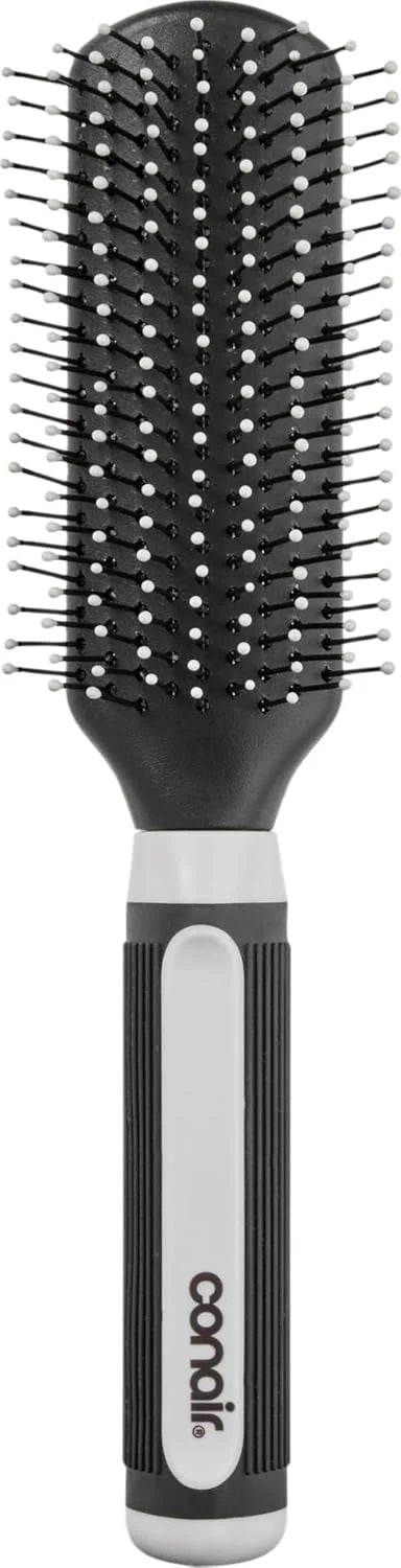 Conair Salon Results Detangling Hairbrush - For Men and Women, All Hair Types with Nylon Bristles
