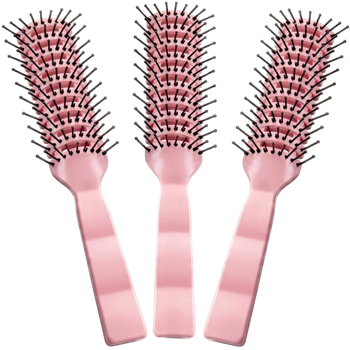 Patelai 3 Pcs Vent Hair Brush for Women Detangling Anti Static,Black