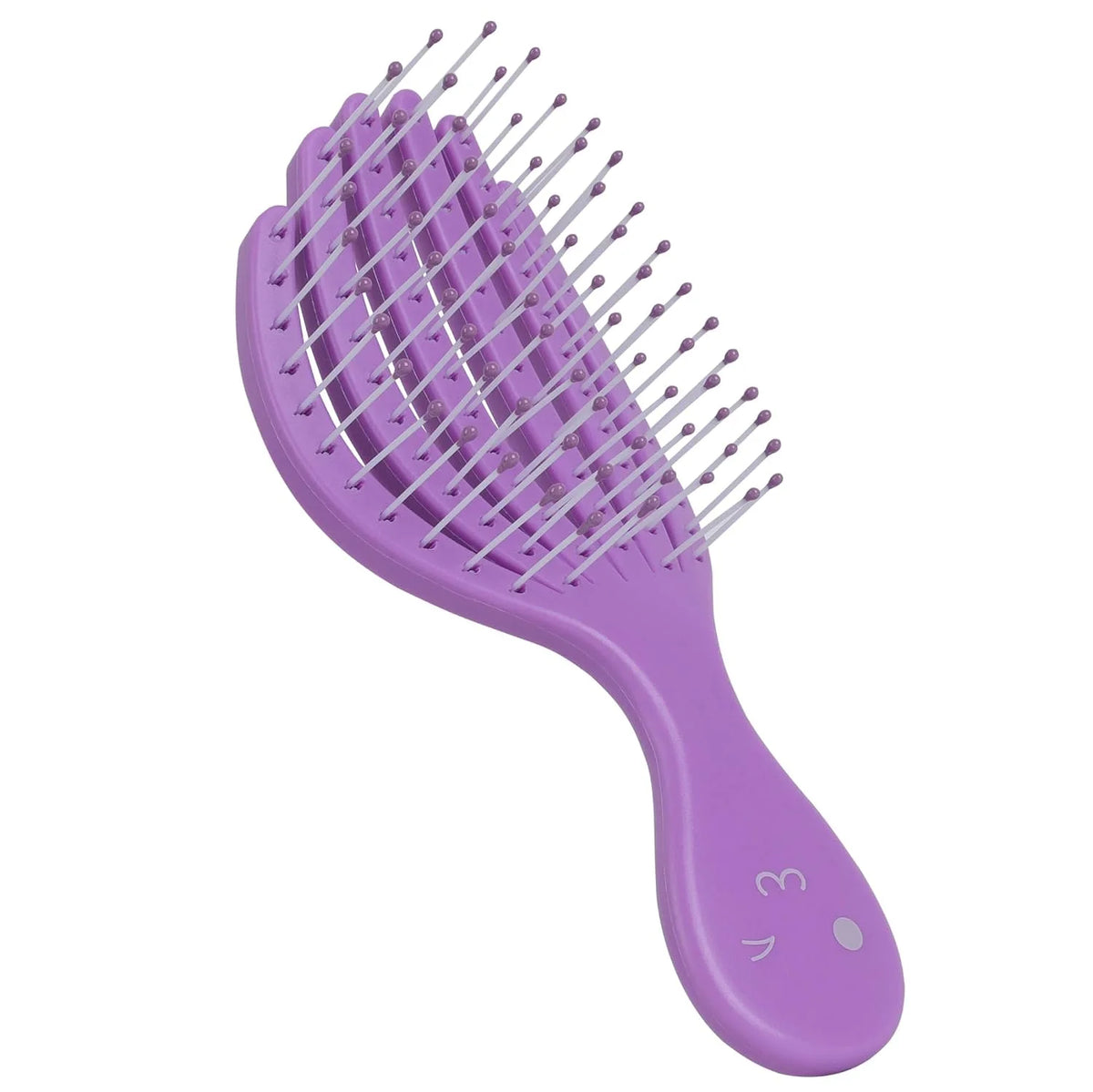 Ninabella Mini Detangling Hairbrush - Cute Colorful Octopus Detangle Brush - For Blow Dry or Brushing Wet Tangled Hair - Detangler Hair Brush - Small Hairbrushes - Rose