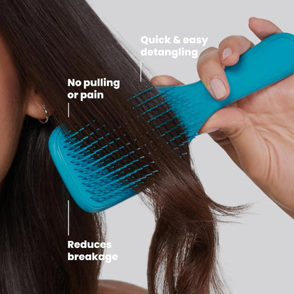Tangle Teezer Ultimate Detangler Brush, Straight to Wavy, Millennial Pink