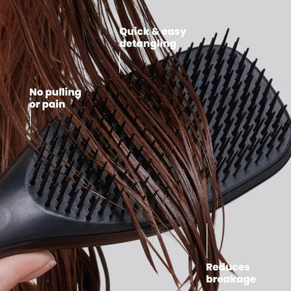 Tangle Teezer Ultimate Detangler Brush, Straight to Wavy, Millennial Pink