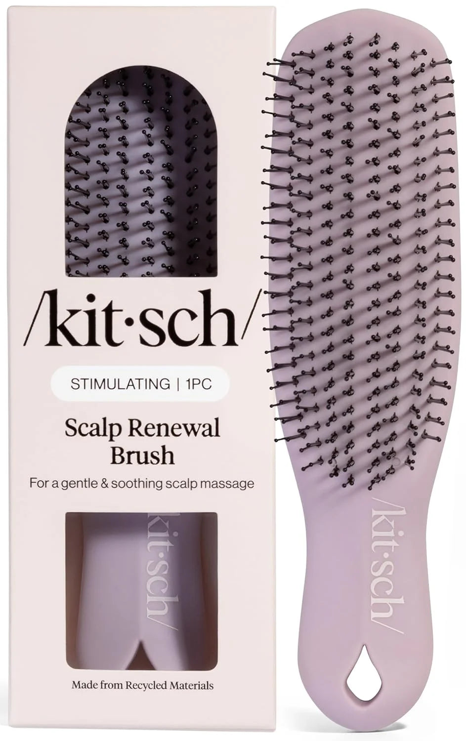 Kitsch Scalp Renewal Brush - Hairbrush Scalp Massager - Haze Blue