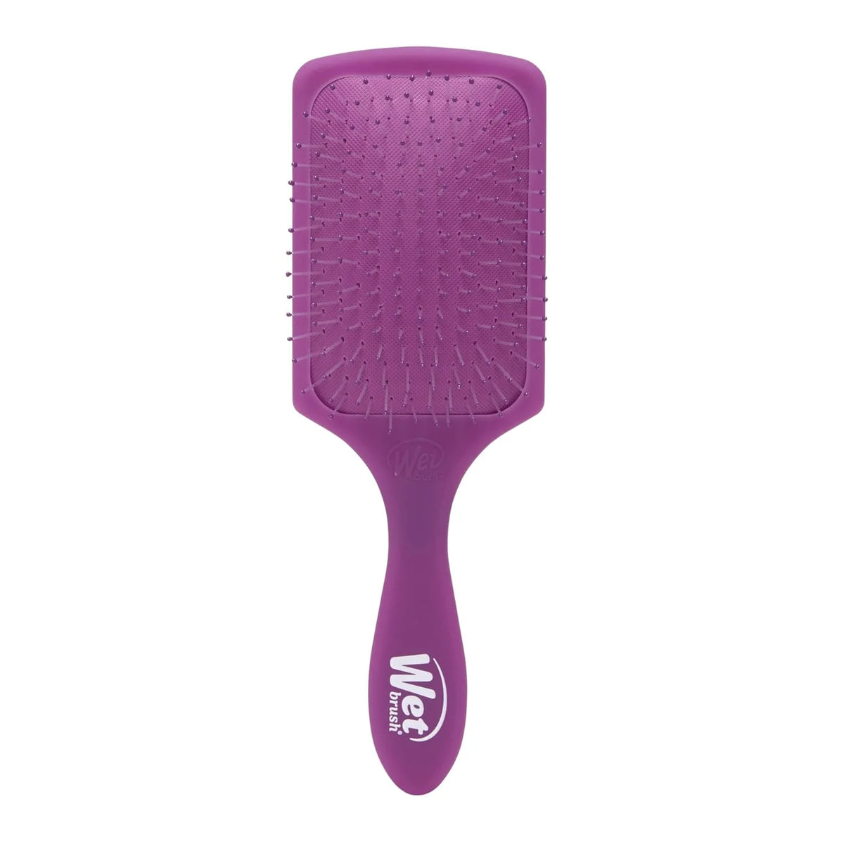 Wet Brush Refresh and Extend Paddle Detangler, Black, Detangling Brush with Infused Charcoal Ultra-Soft IntelliFlex Bristles For All Hair Types, Removes Dirt, Excess Oils & Impurities