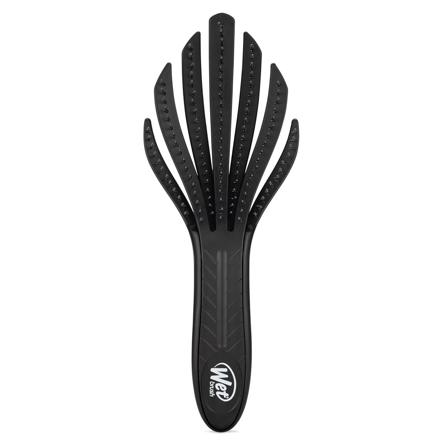Wet Brush Go Green Curl Detangler Hair Brush - Pale Pink Ultra-Soft IntelliFlex Detangling Bristles Glide Through Tangles with Ease - Great For Curly Hair-No Split Ends & Pain-Free for Wet or Dry Hair