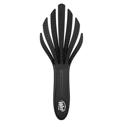 Wet Brush Go Green Curl Detangler Hair Brush - Pale Pink Ultra-Soft IntelliFlex Detangling Bristles Glide Through Tangles with Ease - Great For Curly Hair-No Split Ends & Pain-Free for Wet or Dry Hair