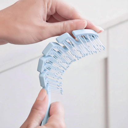 Flex Detangling Hair Brush (BABY BLUE)