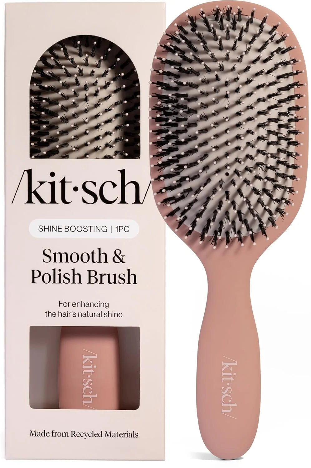 Kitsch Smooth & Polish Hair Brushes For Women and Men - Haze Blue