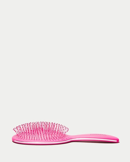 FRAMAR Checkered Hair Brush Detangler, Wet Hair Brushes For Women – Pink