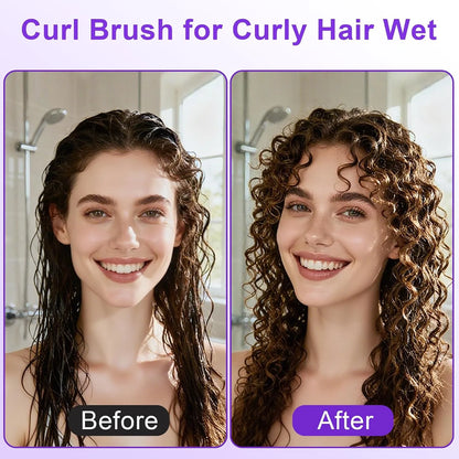 Curly Hair Brush, Curl Brush For Wet & Dry Hair,Curl Defining For Women&Men