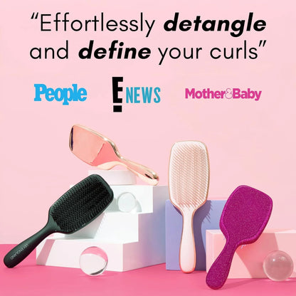 Lily England Detangler Hair Brush for Women for Curly Wet & Dry, Purple