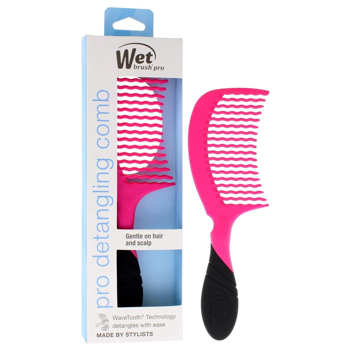 Wet Brush Comb Pro Detangler Black