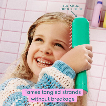 Frida for Kids Curly Hair Brush, Detangling Brush for Curls, Kids