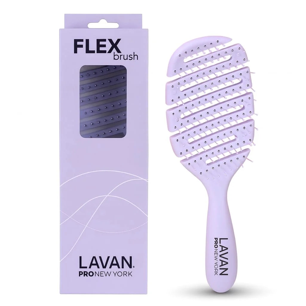 Flex Detangling Hair Brush (BABY BLUE)