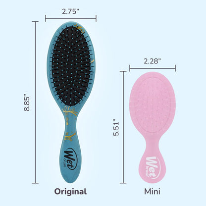 Wet Brush Disney Original Hair Detangler, Cinderella (Elegant Princess), Ultra-Soft IntelliFlex Bristles, Detangling Brush Glides Through Tangles (Wet Dry & Damaged Hair), Women & Men