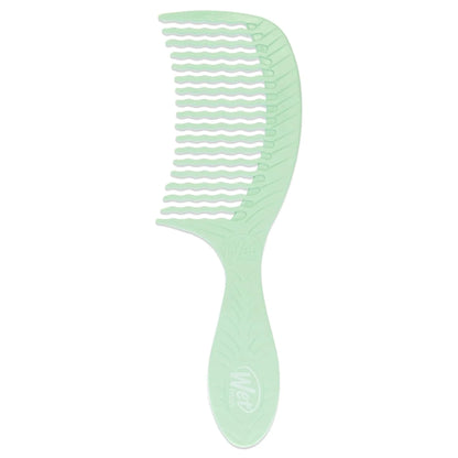 Wet Brush Go Green Charcoal Infused Treatment Comb - Wide Tooth Hair Detangler with WaveTooth Design that Gently and Glides Through Tangles - No Split Ends and No Damage