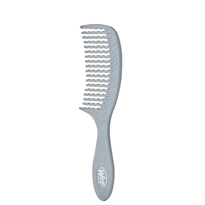 Wet Brush Go Green Charcoal Infused Treatment Comb - Wide Tooth Hair Detangler with WaveTooth Design that Gently and Glides Through Tangles - No Split Ends and No Damage